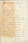 Letter from Hortense Flexner King by University of Alabama School of Law