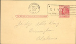 Letter from C. Thomas