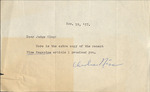 Letter from Charlie Nice