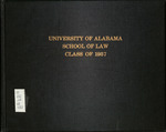 1957 Juris Doctorate Candidates of the School of Law by University of Alabama School of Law
