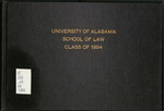 1964 Juris Doctorate Candidates of the School of Law by University of Alabama School of Law