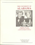 1990-1991 Juris Doctorate Candidates of the School of Law by University of Alabama School of Law