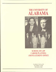 1992-1993 Juris Doctorate Candidates of the School of Law by University of Alabama School of Law