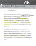 2009-10-26 H. Thomas Wells, Jr. ABA Presidential Speech by H. Thomas Wells Jr. and University of Alabama School of Law